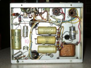 Vintage Collins 516F - 2 POWER SUPPLY in Metal Case Ham Radio Tube 9