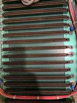 TEI Inc S - 100 Bus 24 Slot Mother Board Vintage Computer Compupro Altair 11