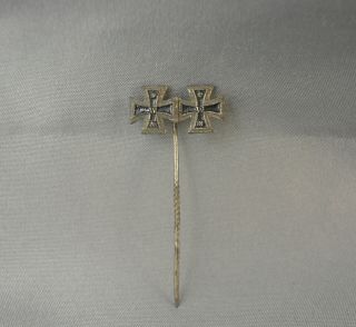 Wwi Imperial German Iron Cross 1st & 2nd Class Medal Stickpin