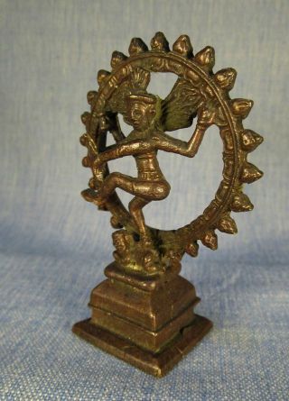 OLD Hindu god Shiva (Siva) Dancing Nataraja 3