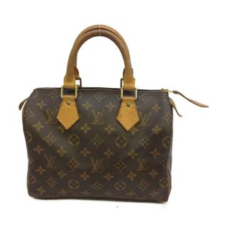 Louis Vuitton Speedy 25 Boston Hand Bag M41528 Monogram Canvas Vintage Lv