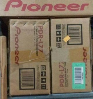 VINTAGE PDR - L77 PIONEER COMPACT DISC RECORDER/ BNIB 2