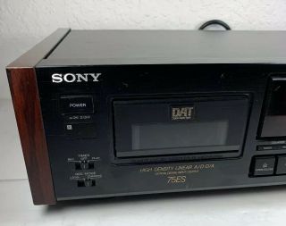 Vintage Sony DTC - 75ES DAT Player (Very RARE) 2