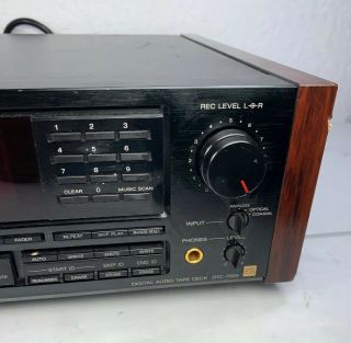 Vintage Sony DTC - 75ES DAT Player (Very RARE) 4