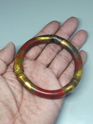 Old Real Rare Bracelet Lp Koon Bangle Wat Banrai Thai Buddha Amulet Fetish Charm