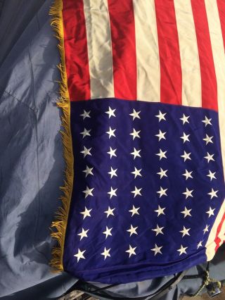 WW2 large 48 STAR AMERICAN FLAG WWII united States Of America USA 8