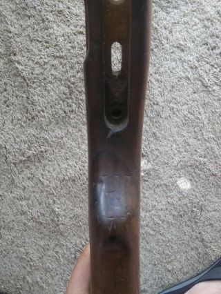 G33/40 Mauser Jointed Wooden Stock.  Beatiful.  Military Stamped. 5