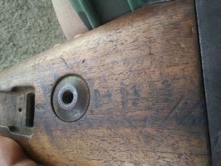 G33/40 Mauser Jointed Wooden Stock.  Beatiful.  Military Stamped. 7