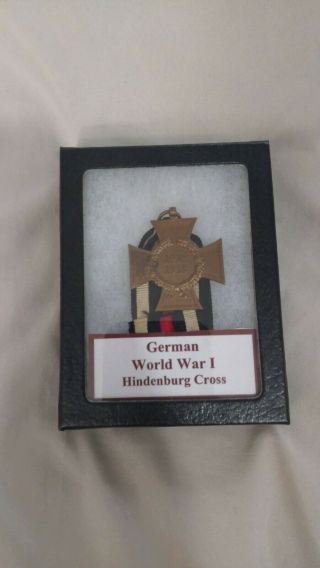 German Ww1 Medal Hindenburg Cross 1914 - 1918