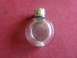 Rare antique 1878 Roberts Paris London Perfume Bottle Hallmarked Silver Collar 2