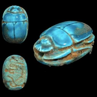 Ancient Egyptian Scarab 300 Bc (3)