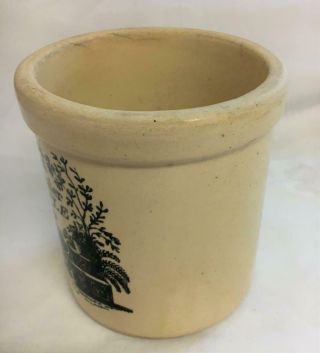Vintage Stoneware Crock Davidson Grocer & Tea - dealer Newcastle 1/4 Gallon USA 4