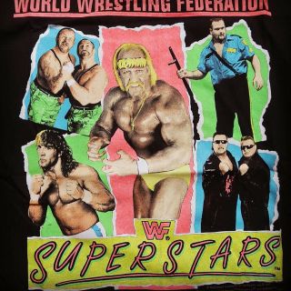 (rare) 1991 Dead Stock Vintage Wwf - Wwe World Wrestling Federation Shirt