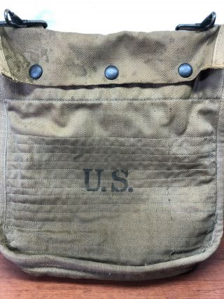 Vintage Rare WWI P.  B.  &C 1918 U.  S.  Military Collectible Field Gear Pouch 2