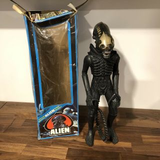 Rare Vintage 1979 18  Alien Action Figure With Dome & Box