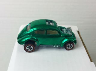 Vintage Hot Wheels Redline 1968 Custom Volkswagen Green