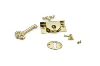 Small Cabinet Lock Chest Lock With Key Half Mortise Lock Box Jewelry Box Lock