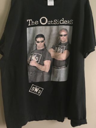 Vintage Wcw Outsiders Shirt 1997 Xxl Nwo