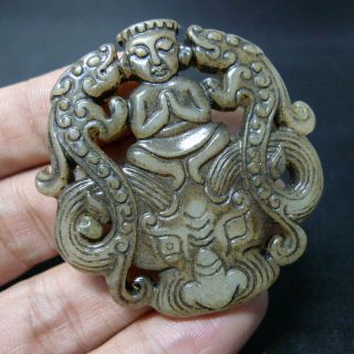 Exquisite red mountain culture jade hand - carved jade 410 2