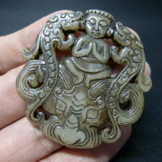 Exquisite red mountain culture jade hand - carved jade 410 3