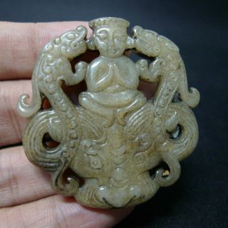 Exquisite red mountain culture jade hand - carved jade 410 4