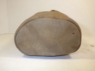 WWI US ARMY CANTEEN,  CUP & PERKINS CAMPBELL CANVAS COVER DATED 1917 OWNER ID ' d 6