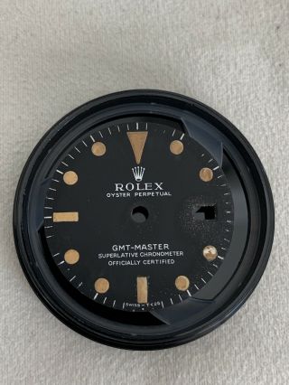 Vintage Rolex Gmt 1675 Mk 1 Long E Dial