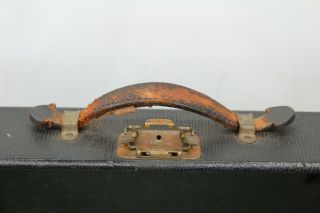 VTG Antique Red Royal Model P Typewriter w/ Case & Extra Ink Ribbon Twin Spool 9