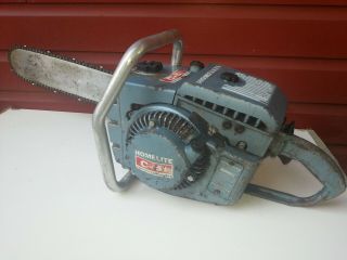 Vintage Homelite C - 51 Chainsaw,  Muscle Saw,  Mcculloch,  Stihl,  Lumberjack,  Axe Men