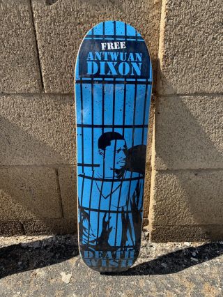 Baker Death Wish Antwuan Dixon Skateboard Deck Vintage Nos