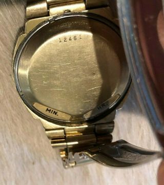 Pulsar P2 1972 LED Digital Watch with Magnet - 14K Gold Filled - James Bond NR 7