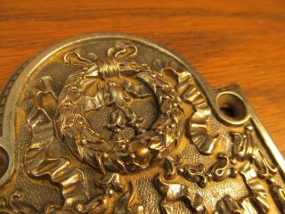 ORNATE DOOR PUSH PLATE. 5