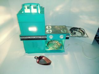 Vintage 1960s Kenner Easy Bake Oven Toy - Turquoise