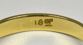 Antique Victorian 18ct Gold Ruby & Diamond Ring,  (c1880) 6