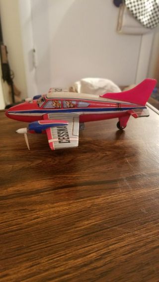 tin cessna n512 airplane toy 3