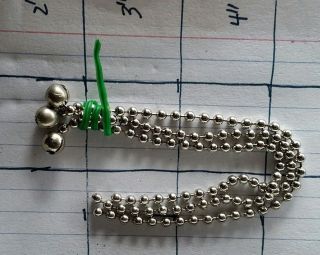 Bead Chain 1/4 " Chrome For Vintage Antique 3 Chain Ceiling Light Shade