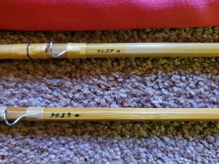 R.  L.  Winston 6895 hand made Bamboo Fly Rod 8 - 1/2ft 3 Piece With sock and case 4