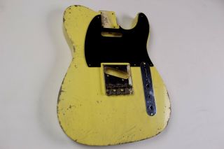 Mjt Official Custom Vintage Age Nitro Guitar Body Mark Jenny Vtt Butter 1 Piece