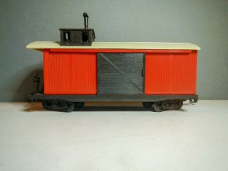 Timpo Midnight Special Or Prairie Rocket Dark Red Frame Caboose Carriage