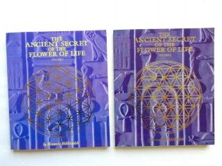 The Ancient Secret Of The Flower Of Life Book Drunvalo Melchizedek Volume I & Ii