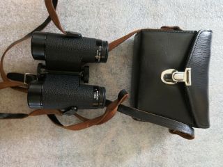 Vintage Rare 6x24 German Leitz Trinovid Binoculars 212m/1000m