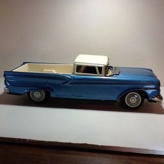 VINTAGE JAPAN TIN FRICTION 9 inch FORD RANCHERO VERY GOOD COND 4