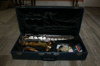 Vintage Vito Sax Saxophone With Case