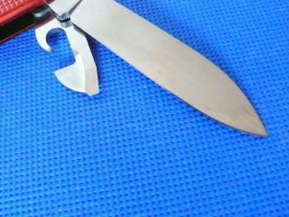 Victorinox Alox Red Old Cross Pioneer Swiss army knife 2 Layer EPM vintage 3