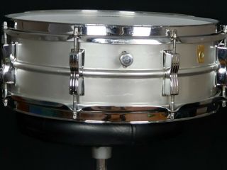 1969 Ludwig Acrolite Vintage Snare Drum W/ Low World 4