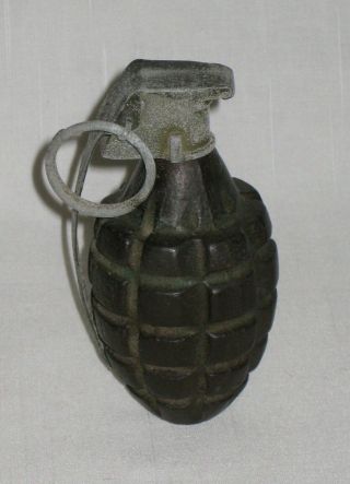 Dummy Paperweight WWII US Hand Grenade NON LETHAL PRACTICE 7