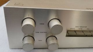 Vintage Luxman L - 3 Stereo Integrated Power Amplifier Amp Preamp 2