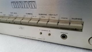 Vintage Luxman L - 3 Stereo Integrated Power Amplifier Amp Preamp 4
