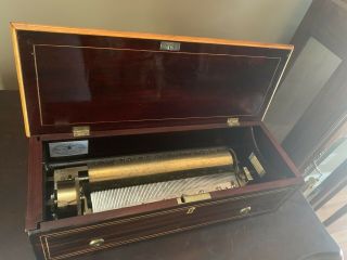 Ducummon Girard Antique Keywound Musical Box