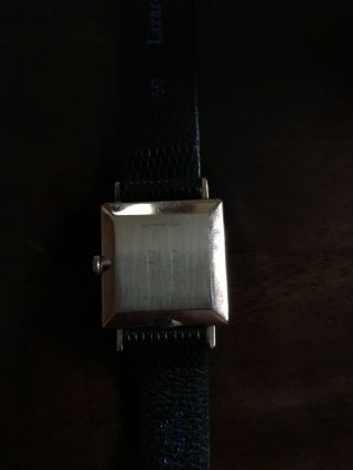 14kt gold square Universal Geneve Watch 2